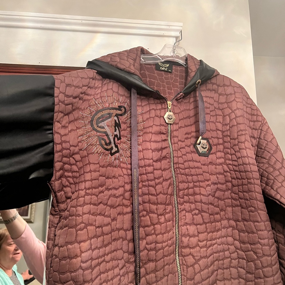 Tatu Croc-Embossed Jacket